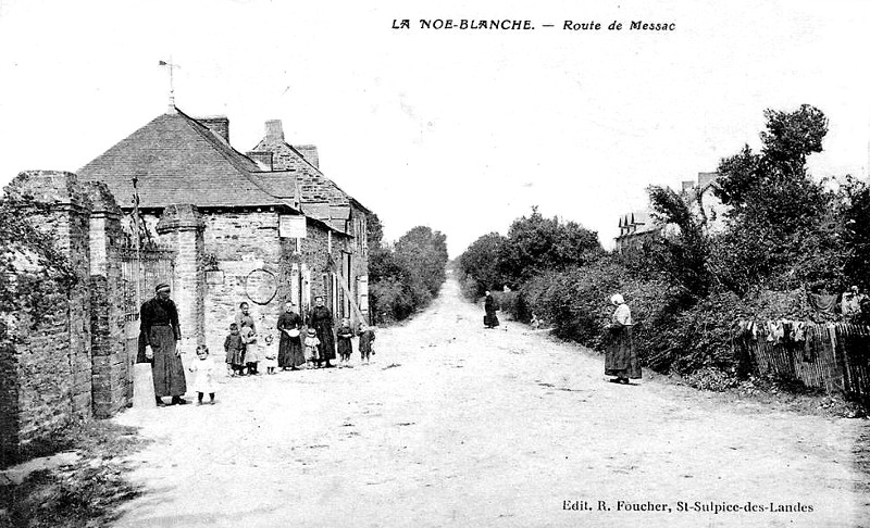 Ville de La No-Blanche (Bretagne).