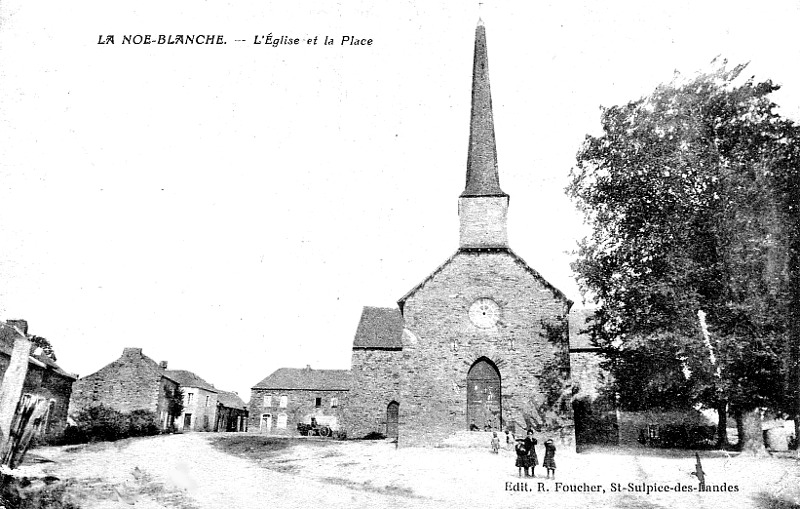 Eglise de La Noë-Blanche (Bretagne).
