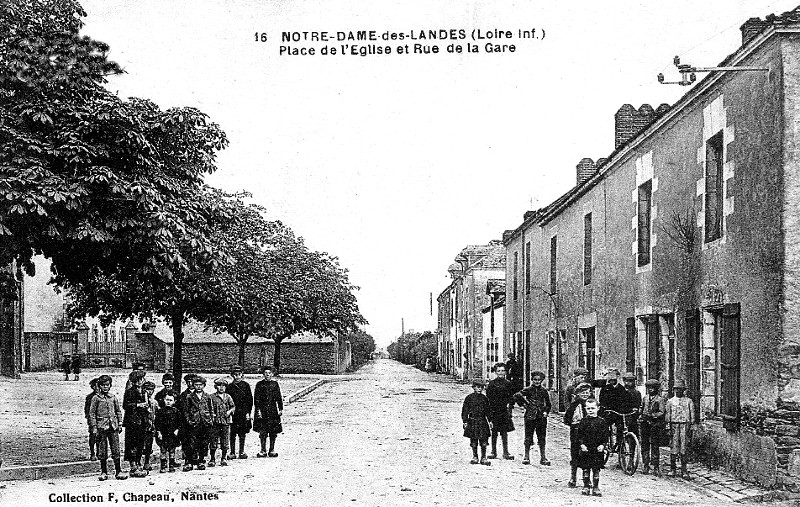 Ville de Notre-Dame-des-Landes (anciennement en Bretagne).