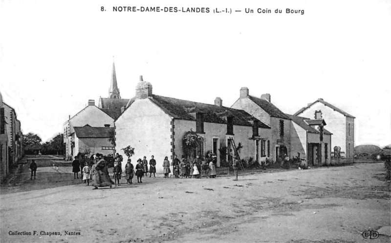 Ville de Notre-Dame-des-Landes (anciennement en Bretagne).