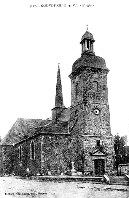 Eglise de Nouvoitou (Bretagne).