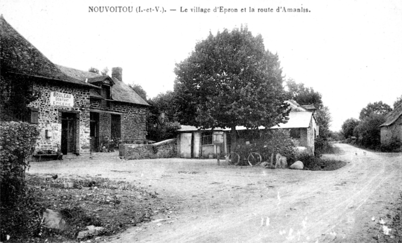 Ville de Nouvoitou (Bretagne).