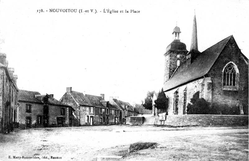 Ville de Nouvoitou (Bretagne).