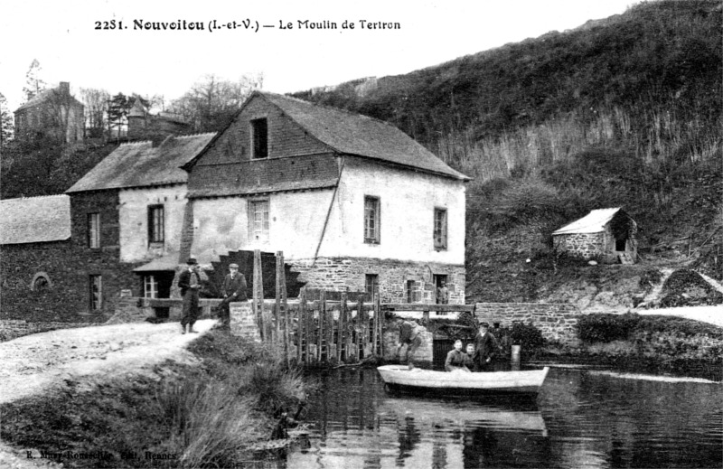 Moulin de Nouvoitou (Bretagne).