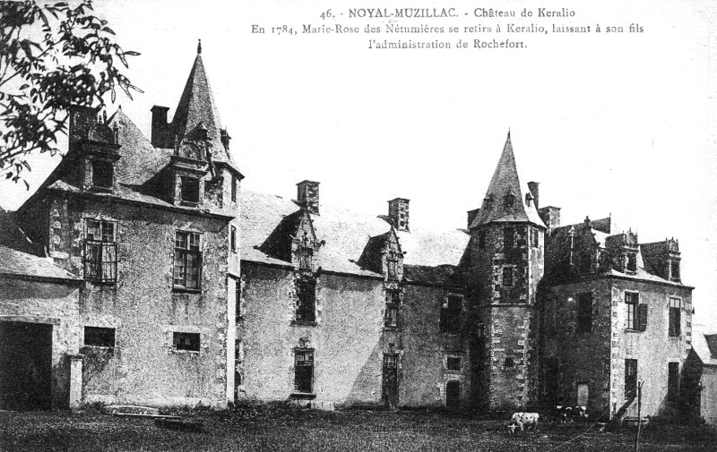 Chteau de Noyal-Muzillac (Bretagne).