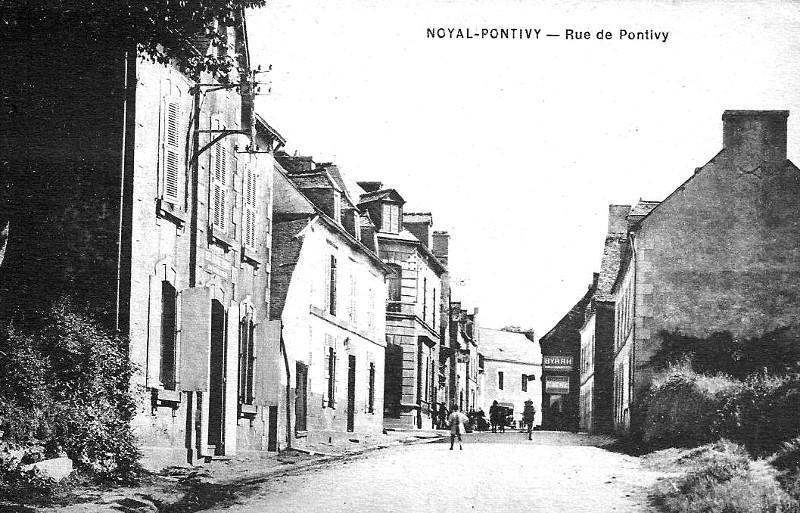 Ville de Noyal-Pontivy (Bretagne).