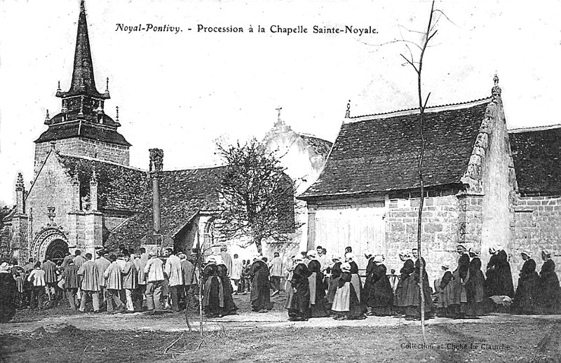 Chapelle de Noyal-Pontivy (Bretagne).