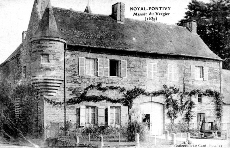 Manoir de Noyal-Pontivy (Bretagne).