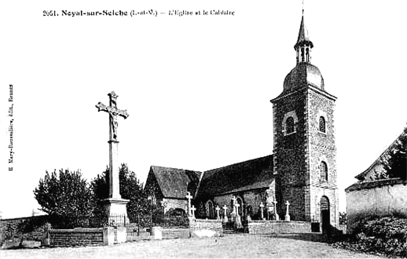 Eglise de Noyal-sur-Seiche (Bretagne).