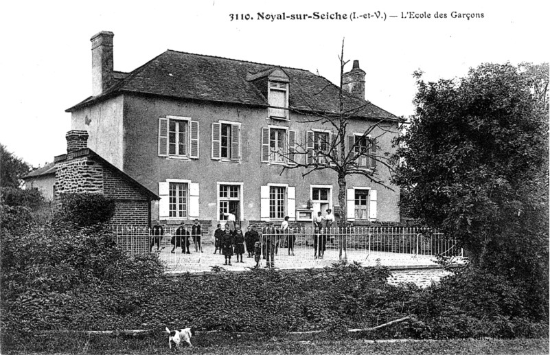 Ville de Noyal-sur-Seiche (Bretagne).