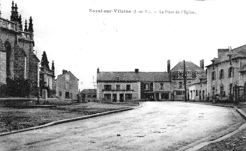 Ville de Noyal-sur-Vilaine (Bretagne).