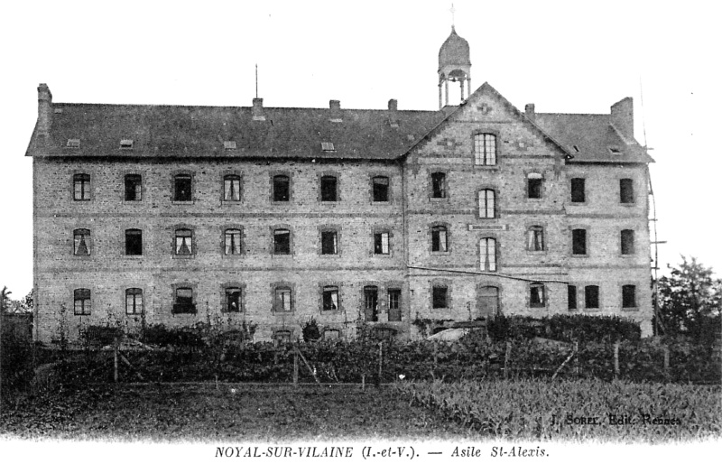 Maison Saint-Alexis de Noyal-sur-Vilaine (Bretagne).
