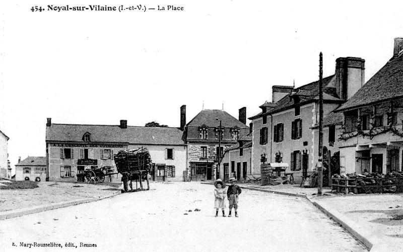 Ville de Noyal-sur-Vilaine (Bretagne).