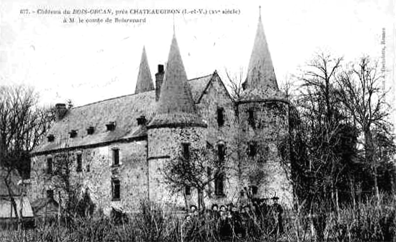 Chteau du Boisorcan  Noyal-sur-Vilaine (Bretagne).