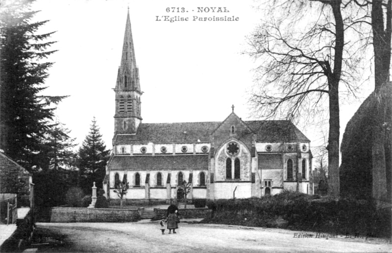 Eglise de Noyal, prs de Lamballe (Bretagne). 