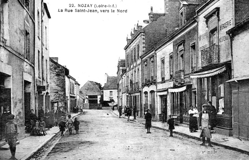 Ville de Nozay (anciennement en Bretagne).