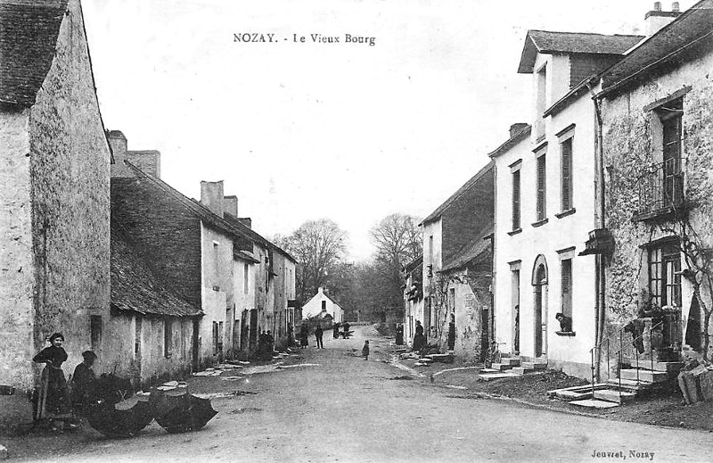 Ville de Nozay (anciennement en Bretagne).