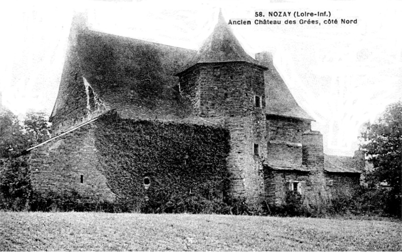 Manoir des Grées à Nozay (anciennement en Bretagne).