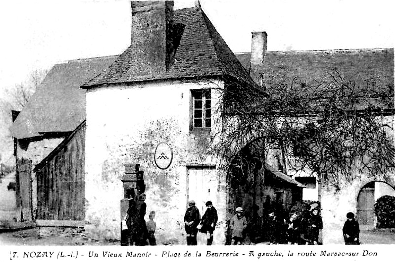 Ville de Nozay (anciennement en Bretagne).