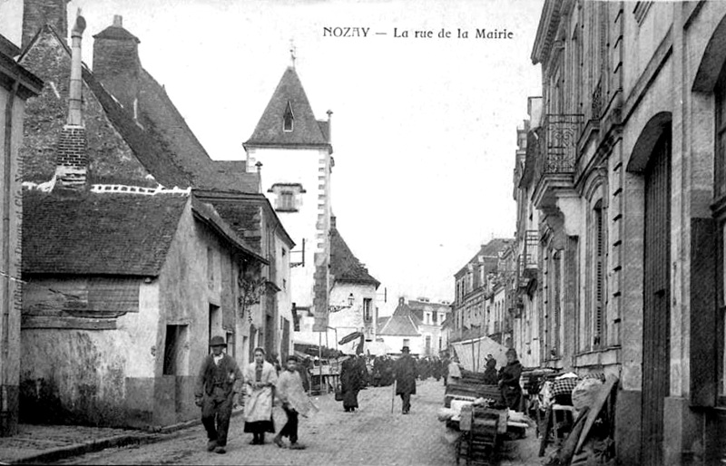 Ville de Nozay (anciennement en Bretagne).