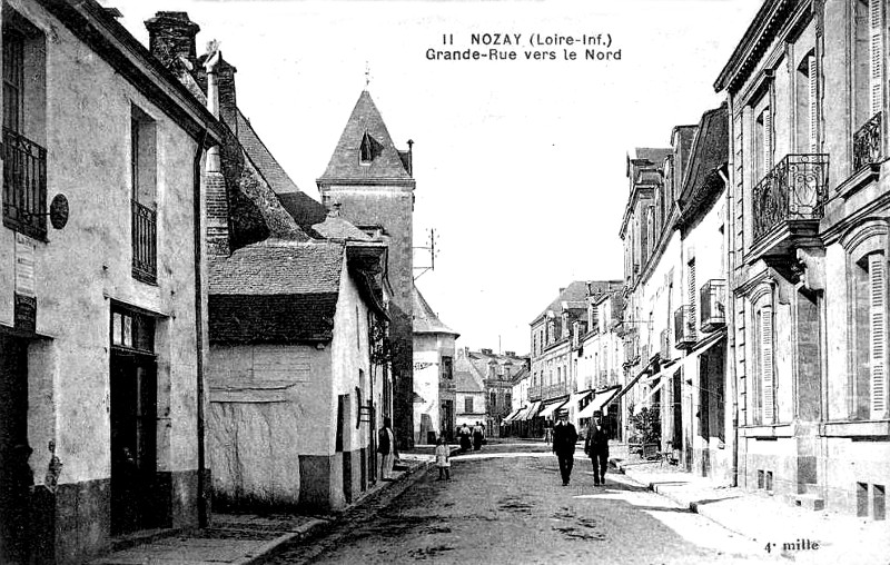 Ville de Nozay (anciennement en Bretagne).