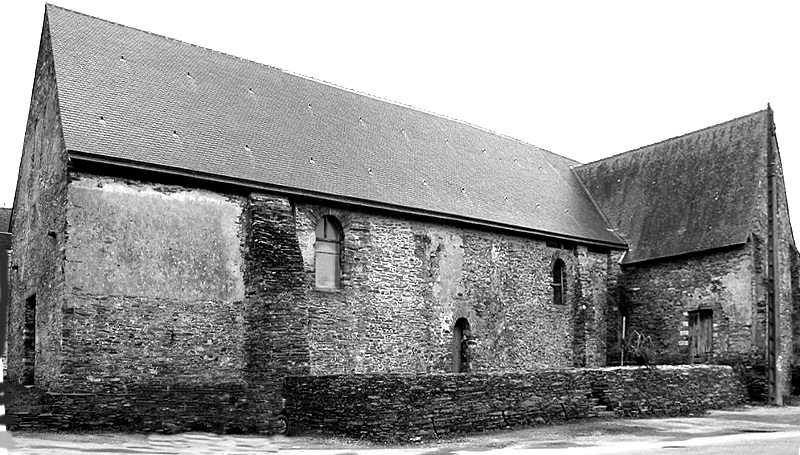 Ancienne église de Nozay (anciennement en Bretagne).