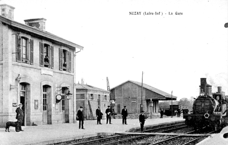 Gare de Nozay (anciennement en Bretagne).