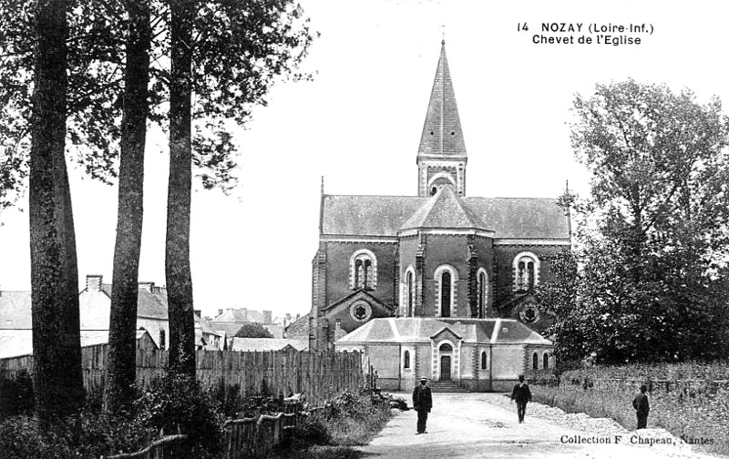 Nouvelle glise de Nozay (anciennement en Bretagne).