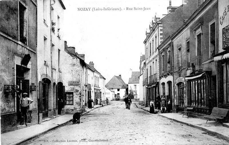 Ville de Nozay (anciennement en Bretagne).