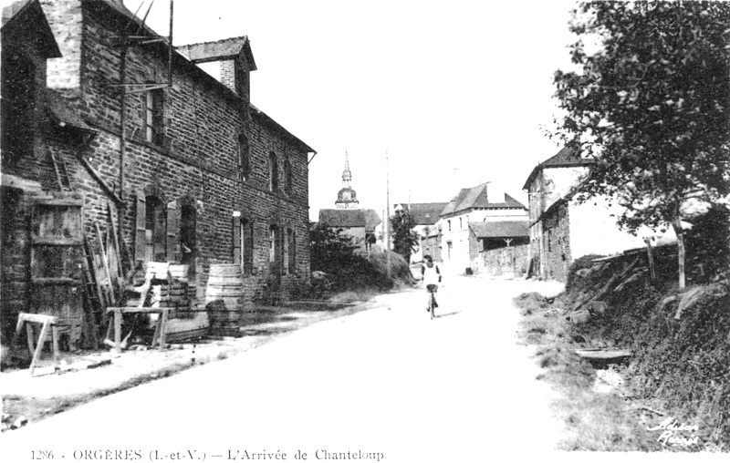 Ville d'Orgres (Bretagne).