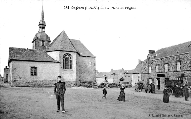 Ville d'Orgres (Bretagne).