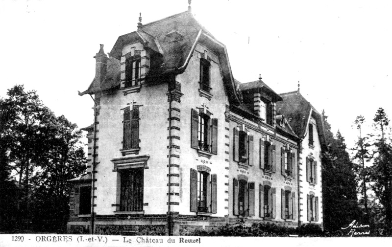 Chteau d'Orgres (Bretagne).