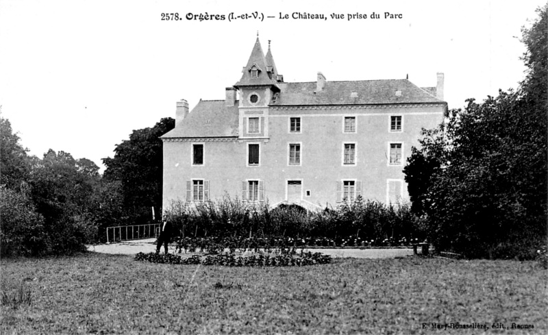 Chteau d'Orgres (Bretagne).