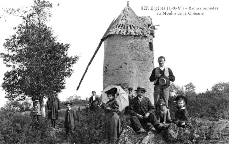 Moulin d'Orgres (Bretagne).