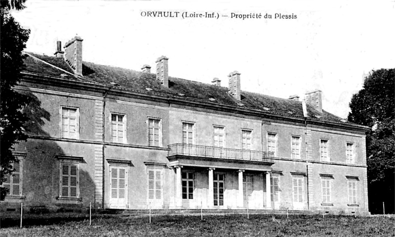 Chteau du Plessis  Orvault (Bretagne).
