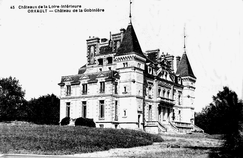 Chteau de la Gobinire  Orvault (Bretagne).