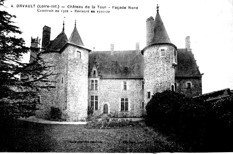 Chteau de la Tour  Orvault (Bretagne).