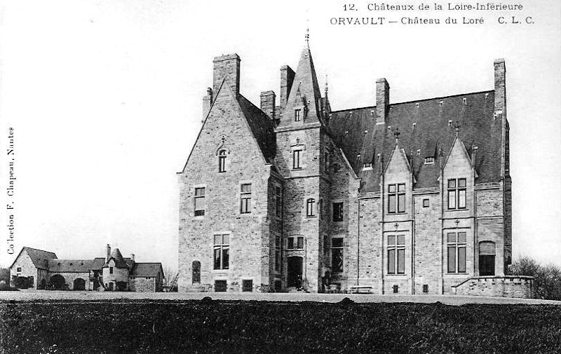 Chteau du Loret  Orvault (Bretagne).