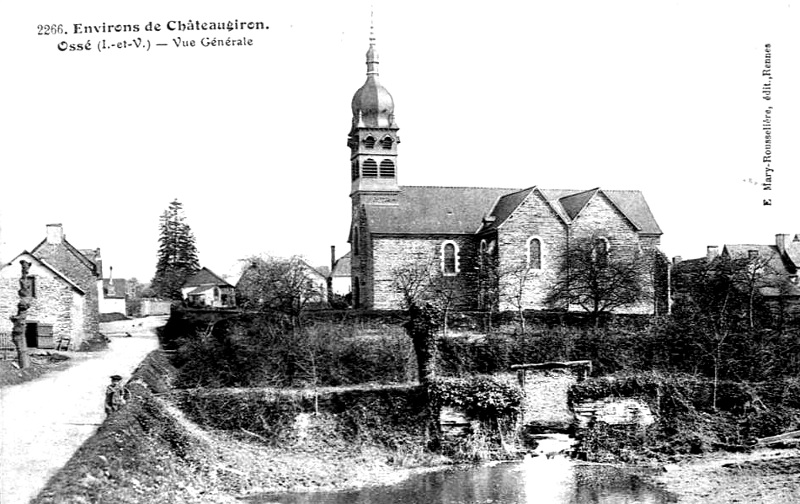 Eglise d'Oss (Bretagne).