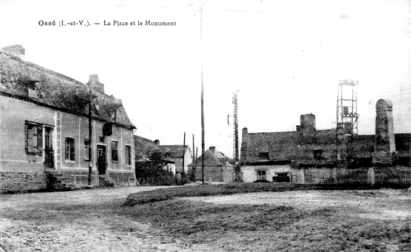 Ville d'Oss (Bretagne).