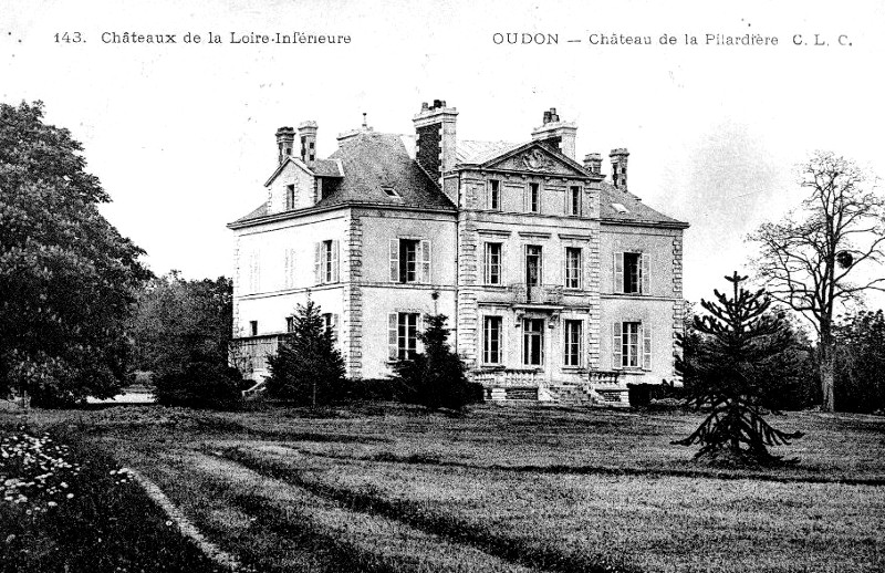 Chteau de la Pilardire  Oudon (anciennement en Bretagne).