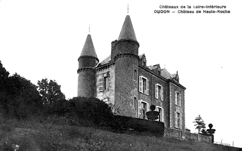 Chteau de Haute-Roche  Oudon (anciennement en Bretagne).