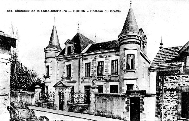 Chteau du Greffin  Oudon (anciennement en Bretagne).