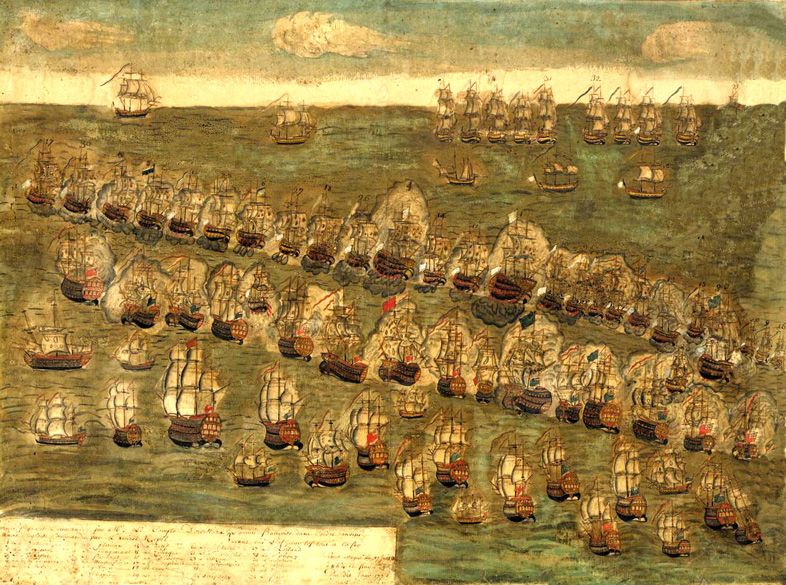 Combat naval prs de l'le d'Ouessant (27 juillet 1778)