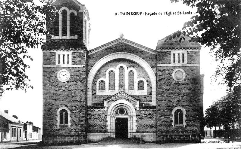 Eglise de Paimboeuf ou Paimbuf (anciennement en Bretagne).