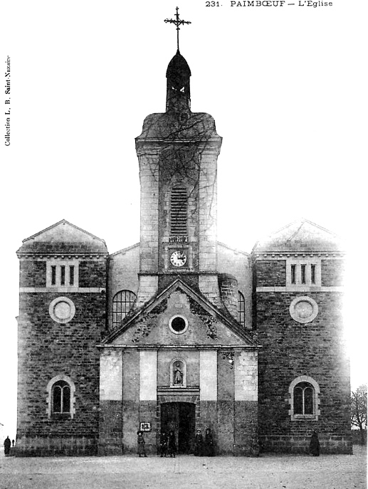 Eglise de Paimboeuf ou Paimbuf (anciennement en Bretagne).