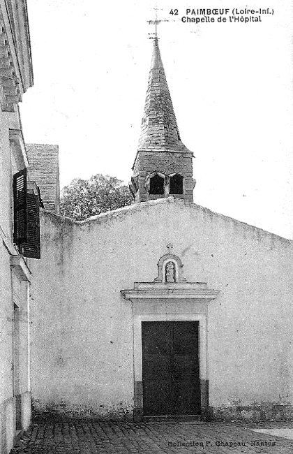 Chapelle de Paimboeuf ou Paimbuf (anciennement en Bretagne).