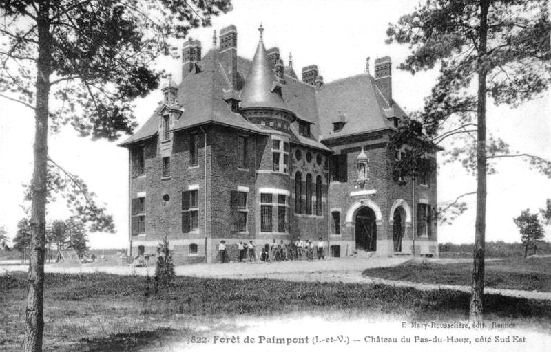 Manoir du Pas-du-Houx  Paimpont (Bretagne).