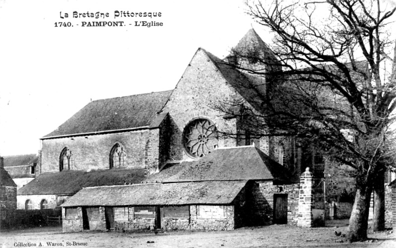 Eglise de Paimpont (Bretagne).