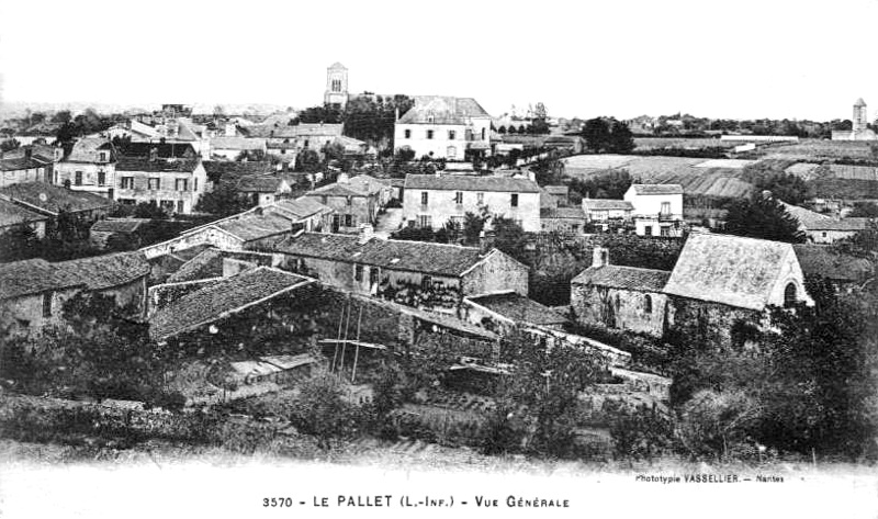 Ville de Le Pallet (Bretagne).